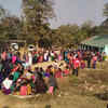 Voters turn impressively since morning in three resettlement hamlets of Bru communities in Dhalai district - Haduklaupara (Ambassa), Ultacherra, and Jagabandhu (Gandacherra).