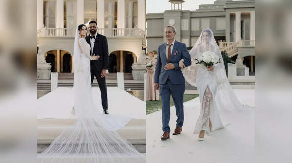 Renewing their vows