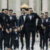 The groom's squad