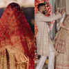 Their garlanding ceremony