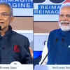 Article image for: Watch: PM Modi reacts as <i class="tbold">Samir Jain</i>, VCMD Times Group talks about Shivratri and GBS - the economic yagya