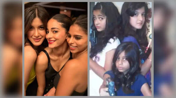 Suhana Khan, Ananya Panday and Shanaya Kapoor