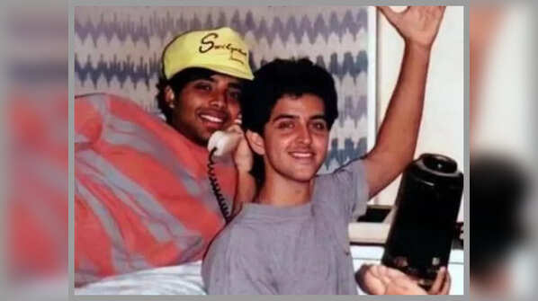 Hrithik Roshan and Uday Chopra