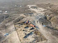 5,000 years old fridge along with food found by archaeologists