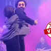 Article image for: VIRAL! Ranbir Kapoor's female fan breaches security cordon and climbs the stage to grab him mid-event