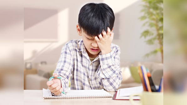 Examination stress is on the peak: