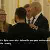 Article image for: Biden declares 'Kyiv stands' in <i class="tbold">surprise visit</i> to Ukraine