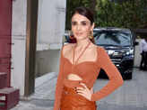 Arjun Kapoor, Tabu and Radhika Madan promote Kuttey in style
