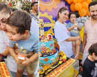 A sneak peek into fun-filled birthday party of Kareena Kapoor and Saif Ali Khan's little one 'Jeh Baba'
