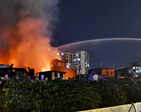 Massive fire breaks out in Dharavi area of Mumbai