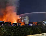 Massive fire breaks out in Dharavi area of Mumbai