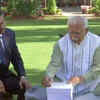 Chandigarh: Haryana CM Manohar Lal Khattar signs budget copies ahead of the state budget