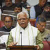Haryana State Budget: CM Khattar during the budget speech