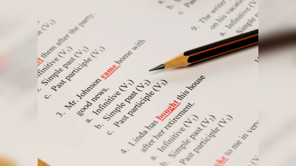 Examine the test paper thoroughly