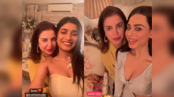 Farah Khan, the star of the night
