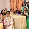 ​Dilip Joshi, Jenifer Mistry and the cast of Taarak attend the wedding