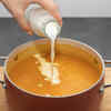 Add water or milk