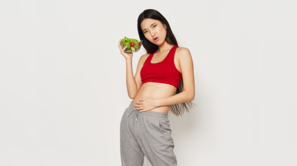 Abdominal bloating and nausea: