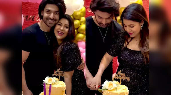 Celebrating Valentine’s Day and their wedding anniversary