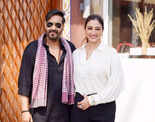 Ajay Devgn and Tabu promote their film Bholaa