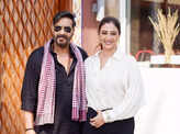 Ajay Devgn and Tabu promote their film Bholaa
