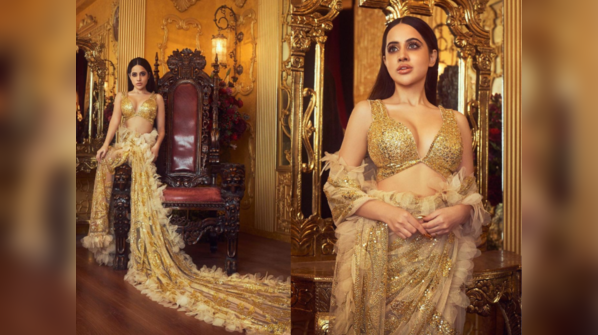Urfi got dressed in Abu Jani's couture