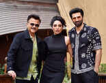 The Night Manager cast Aditya Roy Kapur, Anil Kapoor & Sobhita Dhulipala promote their film in style