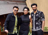 The Night Manager cast Aditya Roy Kapur, Anil Kapoor & Sobhita Dhulipala promote their film in style