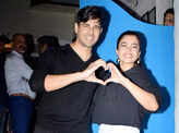 Sidharth Malhotra and Rashmika Mandanna twin in black at Mission Majnu success party