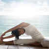 Janushirasana (Head-to-knee pose)