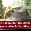 Article image for: Umesh Pal murder: Bulldozer razes Atiq Ahmed’s aide Safdar Ali’s property