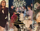 Kareena & Karisma Kapoor make a statement in 'black' at b'day party of Malaika-Amrita Arora's mom
