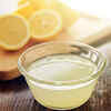 Lemon juice 