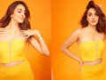 These images of newlywed Kiara Advani in bandeau top and bodycon skirt will leave you stunned! 
