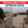 Article image for: Indian Army starts process of testing <i class="tbold">jetpack</i> suits, demo held in Agra’s AATS