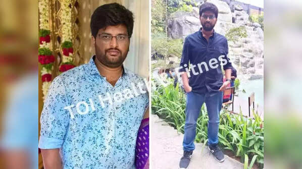Ramanjaneyulu Malampati lost 24 kilos by eating protein-rich foods