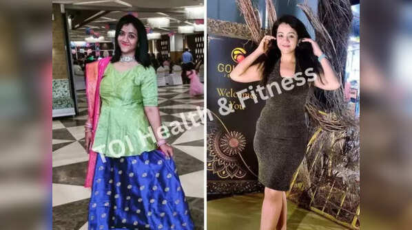 30 kilos weight loss transformation of Dr Krina Pandya