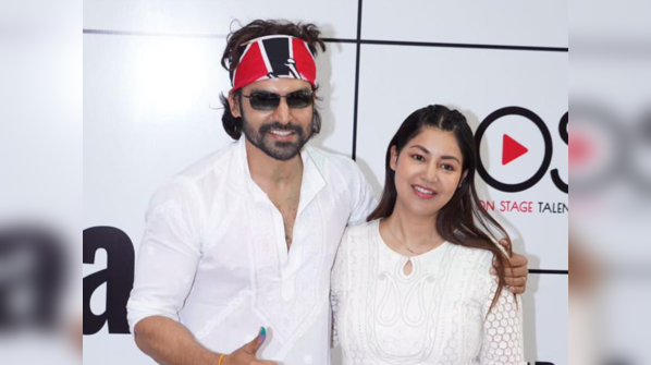Debina Bonnerjee and Gurmeet Choudhary