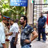 Anup Soni arrives at late Satish Kaushik's Andheri residence to pay his respects.