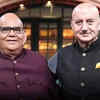 Film Company with friend Anupam Kher