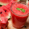 ​Watermelon basil drink​