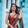 Article image for: Stunning saree looks of <i class="tbold">deepthi sunaina</i>