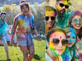 Inside Priyanka Chopra and Nick Jonas&rsquo; fun-filled Holi party with Preity Zinta in LA