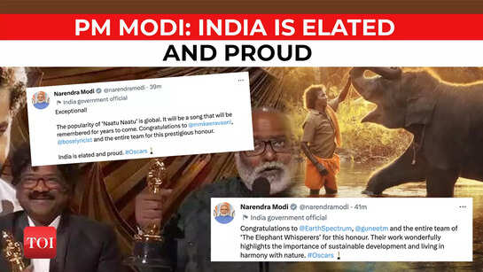 'Exceptional', says PM Modi after RRR and The Elephant Whisperers' win Oscars