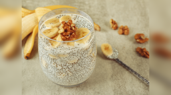 Coconut and chia seed pudding