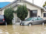 Heavy rain disrupts normal life in California