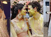Inside pictures from Ananya Panday's cousin Alanna Panday and Ivor McCray’s haldi ceremony