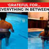 Article image for: Watch: Rishabh Pant walks into swimming pool, shows improvement in his condition