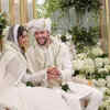 Article image for: Alanna Panday and <i class="tbold">ivor mccray</i> beam with joy in dreamy pictures from their wedding festivities