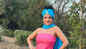 Monalisa shows her beauty in the stylish outfit